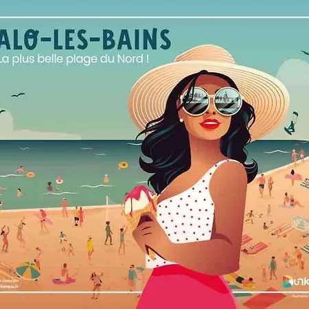 Terrasse Malo A 2 Pas De La アパート *